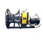 Transmission Line Wire Rope Winch / 2 Ton Wire Take Up Winch With Gasoline Engine for sale