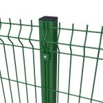 3D Curvy Welded V Mesh Security Fencing Galvanized 4mm for sale
