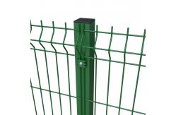 China 3D Curvy Welded V Mesh Security Fencing Galvanized 4mm supplier