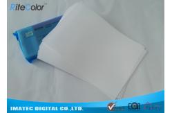 China Anti-skid Frontlit White Backside Large Format Printing Backlit PET Film Roll supplier