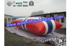 China Customized Air Jumping  Inflatable Water Blob  Rental 12M X 2.5M supplier