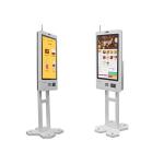 White Self Payment Kiosk 32-inch for Restaurant / Fast Food for sale