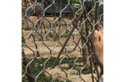 China Protected Wild Animal Enclosure Fence Made With Seamless Stainless Steel Mesh supplier