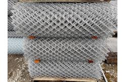 China Square Post PVC Coated Security Chain Link Wire Mesh Fence Hot Dipped Galvanized supplier