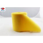Yellow Nylon Loop Fabric for sale