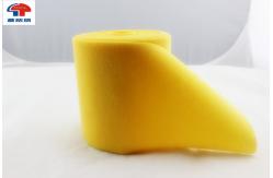 China Yellow Nylon Loop Fabric supplier