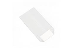 China Transparent Flat Bottom Bag Packaging OPP Plastic Bag With Adhesive Seal supplier