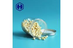 China 500ml Food Grade Round PET Mason Jar With Aluminum Lid supplier