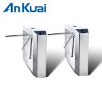 1200M Communication Distance Tripod Turnstile Gate with SUS304 Stainless Steel and RS485 Communication for sale