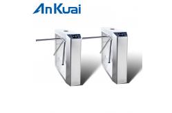 China 1200M Communication Distance Tripod Turnstile Gate with SUS304 Stainless Steel and RS485 Communication supplier