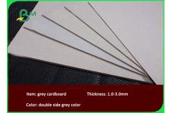 China Recycled 1.5mm Grey Board Paper Strong Stiffness For Hard Book Covering supplier
