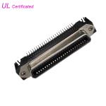 Centronic Female 25Pairs 50Pin Connector Right Angle PCB with Board lock for sale