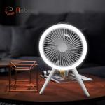 USB Rechargeable Tripod Oscillating Fan 7800mAh Battery Tripod Portable Fan for sale
