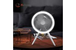 China USB Rechargeable Tripod Oscillating Fan 7800mAh Battery Tripod Portable Fan supplier