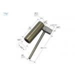 Nickel Color Lamp Swivel Joint , Brass Universal Joint M8 Thread With Arm for sale
