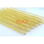 7/8'' 22.2mm 35 Ring A4 Length Metal Spiral Binding Coil For Text Book for sale