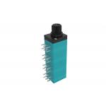 9mm 8 Gang Rotary Mono Potentiometer With Customized Plastic Shaft For Audio for sale