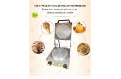 China Commercial Mini Cone Maker Ice Cream Cone Machine supplier