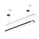 30 W Fireproof Linear Baffle LED Ceiling Light For Hospital