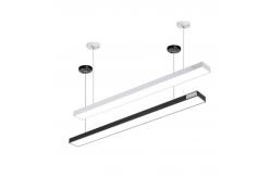 China 30 W Fireproof Linear Baffle LED Ceiling Light For Hospital supplier