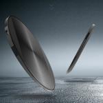 10W CD Texture Craft Desktop Wireless Charger Ultra Slim Fast Charging