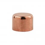 NPT Thread Type Copper Pipe Cap with Polished Finish for Durable Pipe Fitting for sale