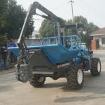 1325mm Open Cab Palm Oil Harvesting Machine Weight 1250kg with Grapple for sale