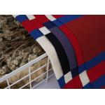 Environmentally Friendly Sustainable Sweat-Absorbing Striped Material Fabric For Casual Wear for sale