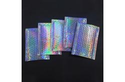 China Laser Holographic Mini Compostable Bubble Mailers supplier