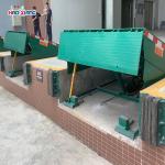 8000kg-20000kg Hydraulic Dock Leveler Loading Dock Ramps For Forklift