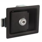 Cylinder Panel Board Tool Truck Box Lock Paddle Latch Black for sale