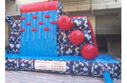 China Floating Blow Up Water Obstacle Course Wind Resistant Easy Assembly supplier