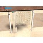 Supermarket Vertical Swing Gate Access Control Speed Turnstile Barrier Gate for sale