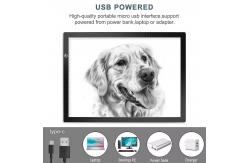 China Portable Design Drawing Board USB Power LED Tracing Light Box supplier