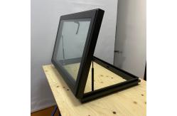 China Waterpfoof Customized Sizes Skylight Aluminum Profile Rectangular  Aluminum Patio Cover Skylights supplier