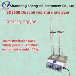 Dual Oil Moisture Analyzer ASTMD 95 500ml Distillation Flask Electric Heating DISTN for sale