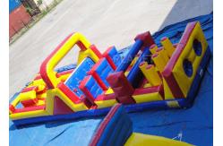 China 11 Meter Challenge Interactive Inflatable Outdoor Games Triple Stitched supplier