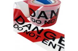 China Waterproof Plastic Barrier Tape with Superior Tensile Strength supplier