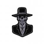 Large Size Embroidered Iron On Badges Jacket Patches Customization for sale