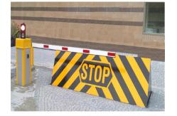 China Access control system heavy duty electromechanical hydraulic vehicle blocker with parking barrier gate supplier