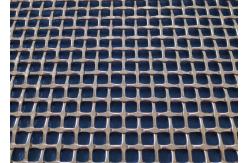 China 0.02-2.0mm Wire Lock Crimped Architectural Metal Mesh Brass Bronze Velp supplier