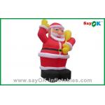 Inflatable Holiday Decorations Large Christmas Santa Father For Party for sale