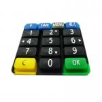 Customize High Quality Silicone Rubber Membrane Keypad Button Keycaps for sale