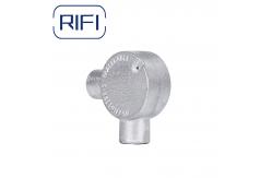 China 20mm Through Way Circular Junction Box For Surface Mounting BS4568 Standard supplier