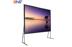 China Foldable Motorized Projector Screen , 180 Inch Motorized Home Theater Screen supplier