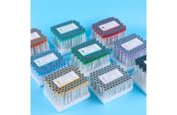 China Lab Use Vacuum Blood Collecting Tube Medical Disposable 13*75mm supplier