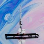 Automatic 220V 3D Vertical Wall Printer Digital Varnish UV Inkjet Wall Painting Machine