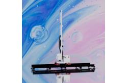 China Automatic 220V 3D Vertical Wall Printer Digital Varnish UV Inkjet Wall Painting Machine supplier