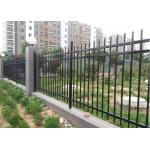 Full Galvanization Tubular Steel Fence 65*65mm Metal Rod Fence for sale