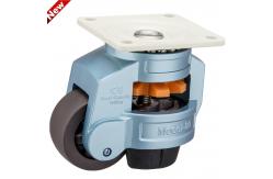 China Premium Heavy-Duty Adjustable Leveling Casters With Nylon Wheels For Smooth Mobility supplier